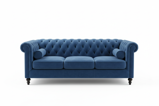 Sofa Minimaliste Premium – 3 Places – Blanc Neige